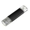 Micro USB Flash disk OTG 64 GB pro telefon i počítač (Barva Stříbrná)