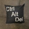 52465 1 ctrl alt del polstar 100 bavlna 40 cm x 40 cm cerny