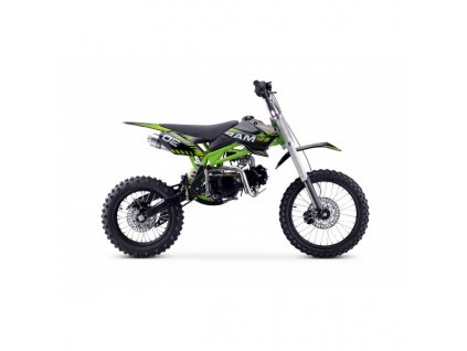Pitbike Nitro SKY 125, kola 17/14, 9 koní, zelená