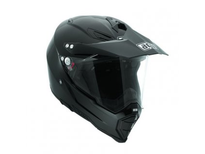 Motocyklová off-road / on-road helma AGV AX-8 DUAL EVO černá