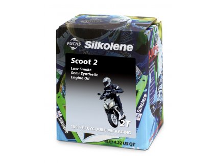 Motorový olej SILKOLENE SCOOT 2 601452871 4 l