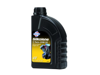 Motorový olej SILKOLENE 600986278 V-TWIN 20W-50 MINERAL 1 l