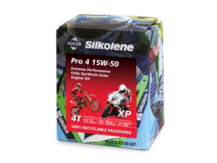 Motorový olej SILKOLENE 601451461 PRO 4 15W-50 - XP 4 l