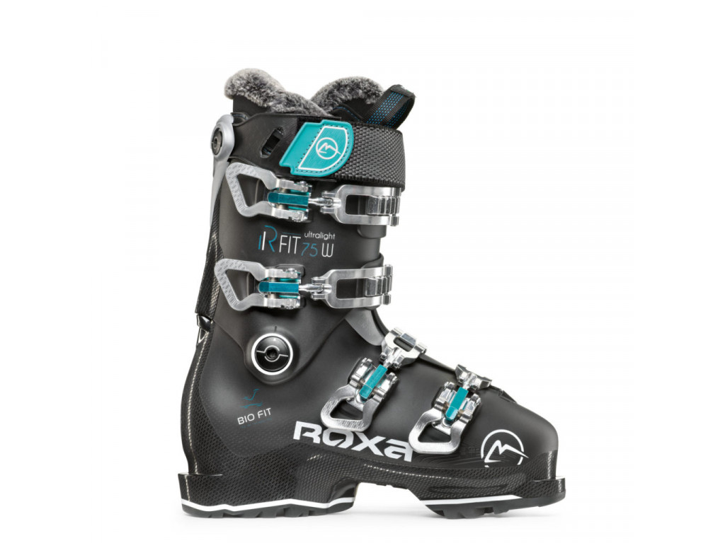 Dámské lyžařské boty ROXA RFIT W 75 - GW Black/black/acqua