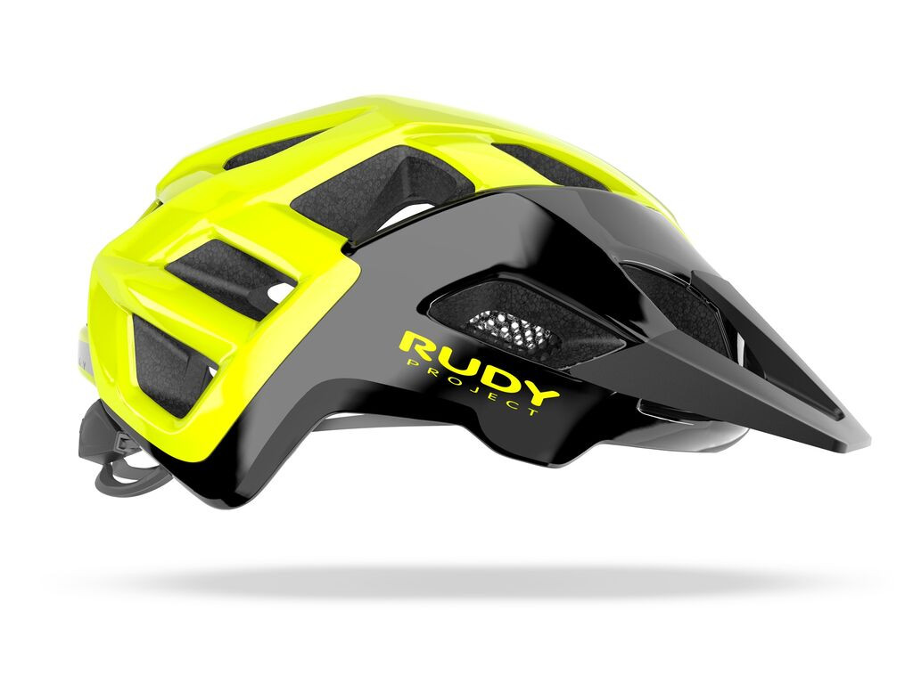 Cyklistická helma Rudy Project CROSSWAY- black yellow fluo - Dako Sport