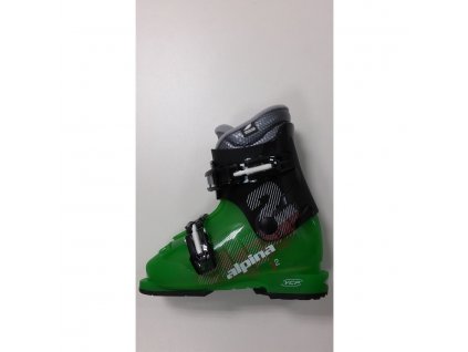 Dětské lyžařské boty Alpina J2 - black/green