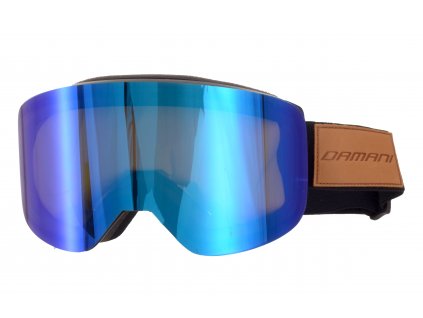 Magnetické brýle pánské Damani - GA03 - černá (Sada=1x obručka, 1x zrcadlové sklo Revo, 1x rozjasňující sklo)