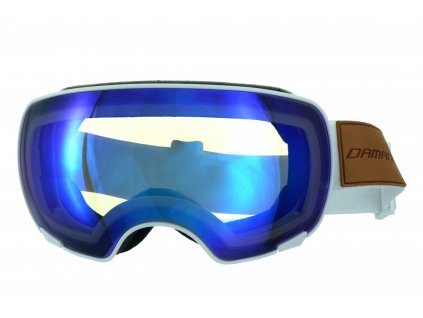 Magnetické brýle dámské Damani - GA04 - bílá (Sada=1x obručka, 1x modré zrcadlové sklo Revo, 1x rozjasňující sklo)
