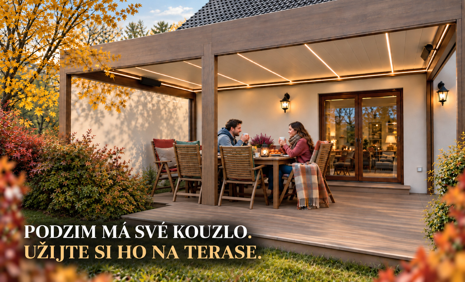 Podzim v terase
