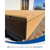 WPC terasové prkno SOLID Sand
