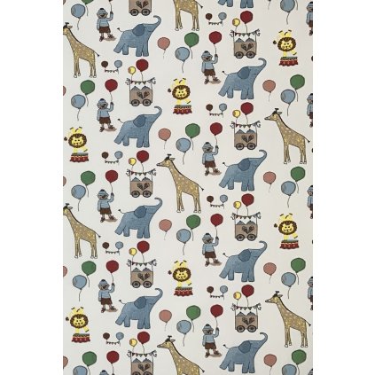 Bavlna se zvířátky