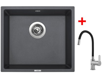 Sinks FRAME 457 Titanium + Flexia