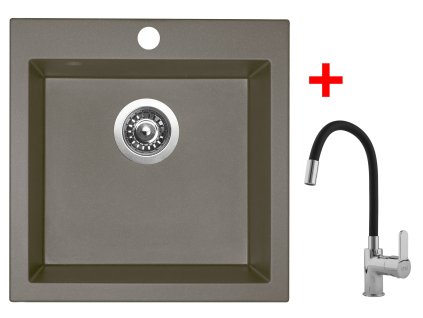 Sinks VIVA 455 Truffle + Flexia
