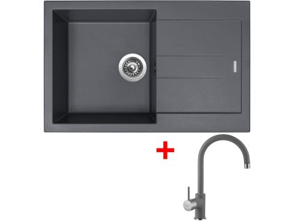 Sinks AMANDA 780 Titanium + Vitalia GR
