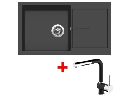 Sinks INFINITY 860 Nanoblack+MIX 3 P Nanoblack