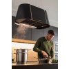 Ostrůvková závěsná digestoř Faber BEAT XL BK MATT F80