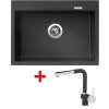 Sinks MAXIMO 680 Metalblack + Mix 3 P GR