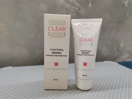 Clear peeling Ananas