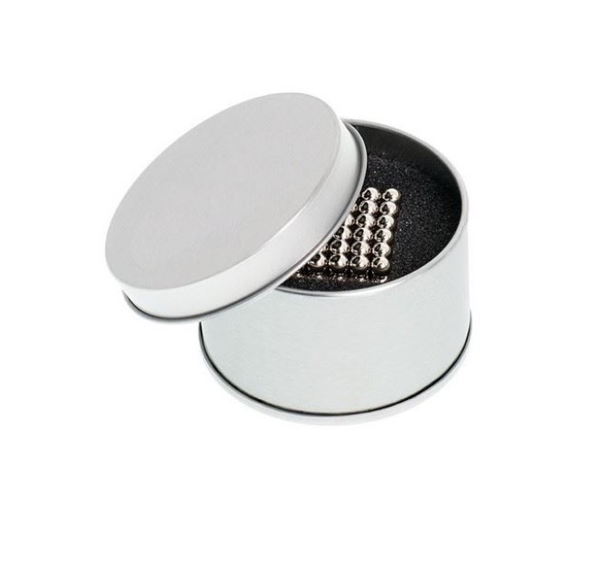 Tech Art Neocube - stříbrné magnetické kuličky v dárkové krabičce