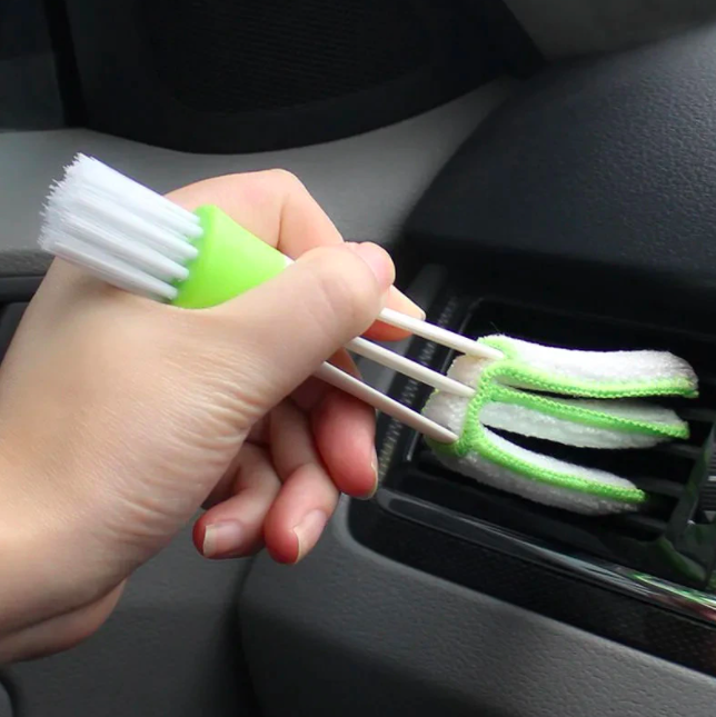 Ventilation grille brush