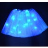 svítící sukně modrá