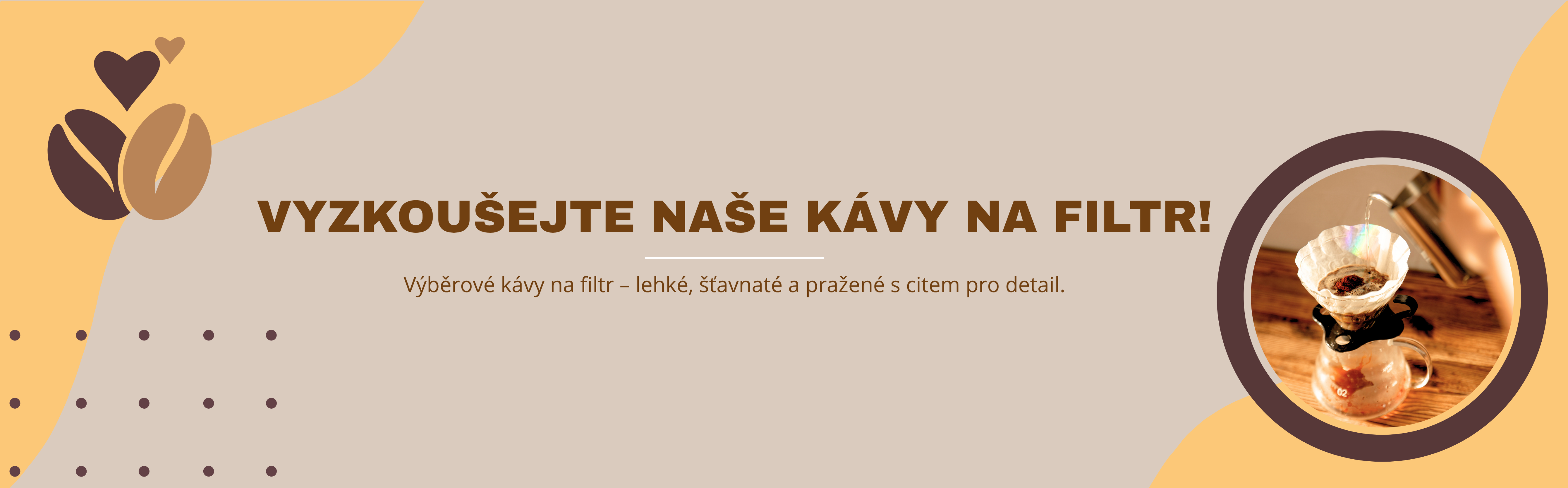 kávy na filtr