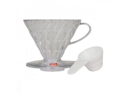 Dripper Hario V60 - čirý plast