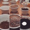 Cupping (tasting) of our coffees