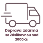 Při nákupu nad 2000Kč doprav e zásilkovnou zdarma