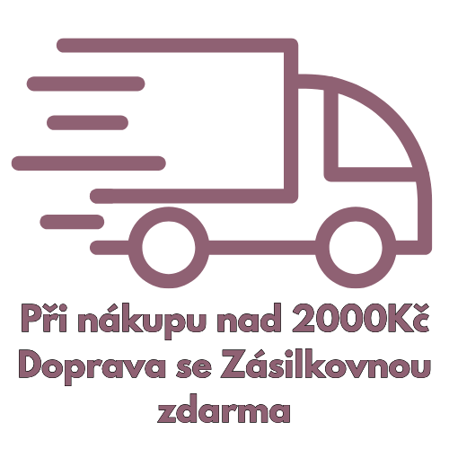 Při nákupu nad 2000Kč doprav e zásilkovnou zdarma