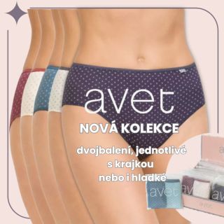 nová kolekce kalhotek Avet , dvojbalení , kalhotky s krajkou , hladké a jiné #kalhotky #Avet #damskepradlo