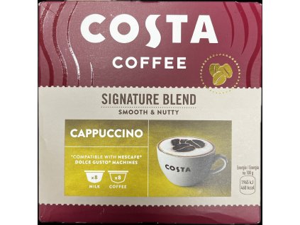 Costa Coffee Cappuccino (po datu minimální trvanlivosti)