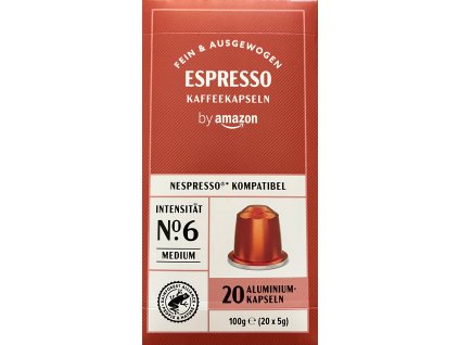 Amazon Espresso (po datu minimální trvanlivosti)