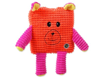 Hračka BeFun CALYPSO senior čtverec oranžový 17,5cm