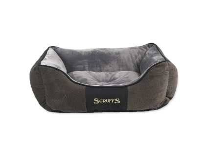 Pelech Scruffs Chester Box Bed šedý S 50x40cm