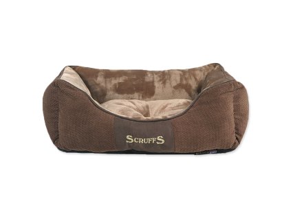 Pelech Scruffs Chester Box Bed čokoládový S 50x40cm