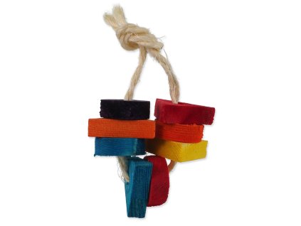 Hračka Small Animals chrastítko barevné 7cm