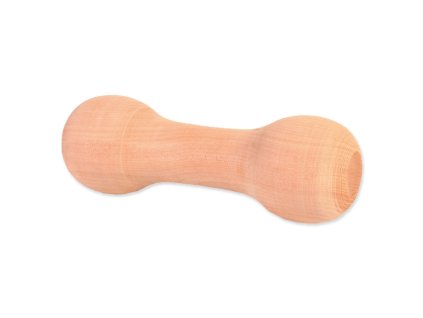 Hračka Trixie činka oblá, dřevo 125g