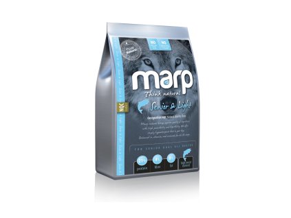 Marp Natural Senior and Light - s bílou rybou 2kg