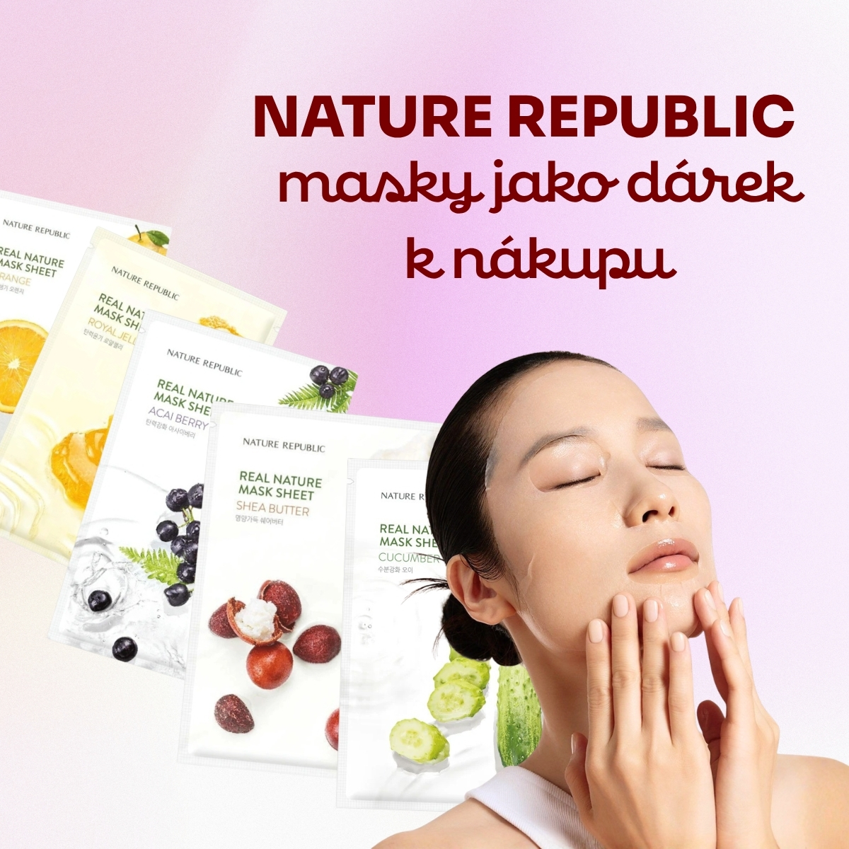 Nature Republic: rychlá dávka hydratace a rozjasnění pleti
