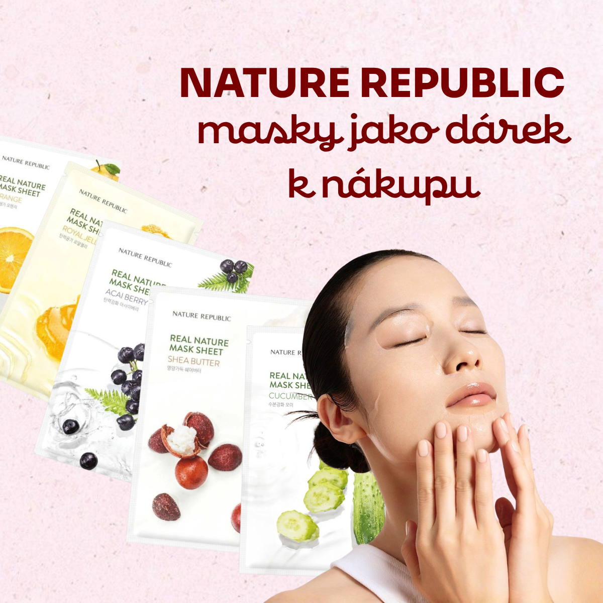 Nature Republic: rychlá dávka hydratace a rozjasnění pleti