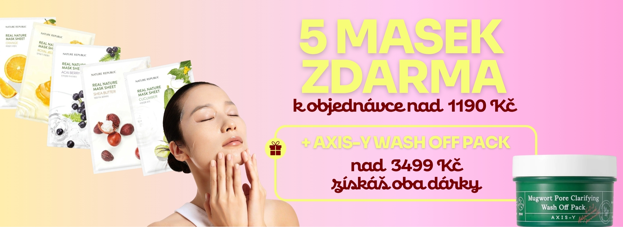Dárek Nature Republic + Axis-y desktop