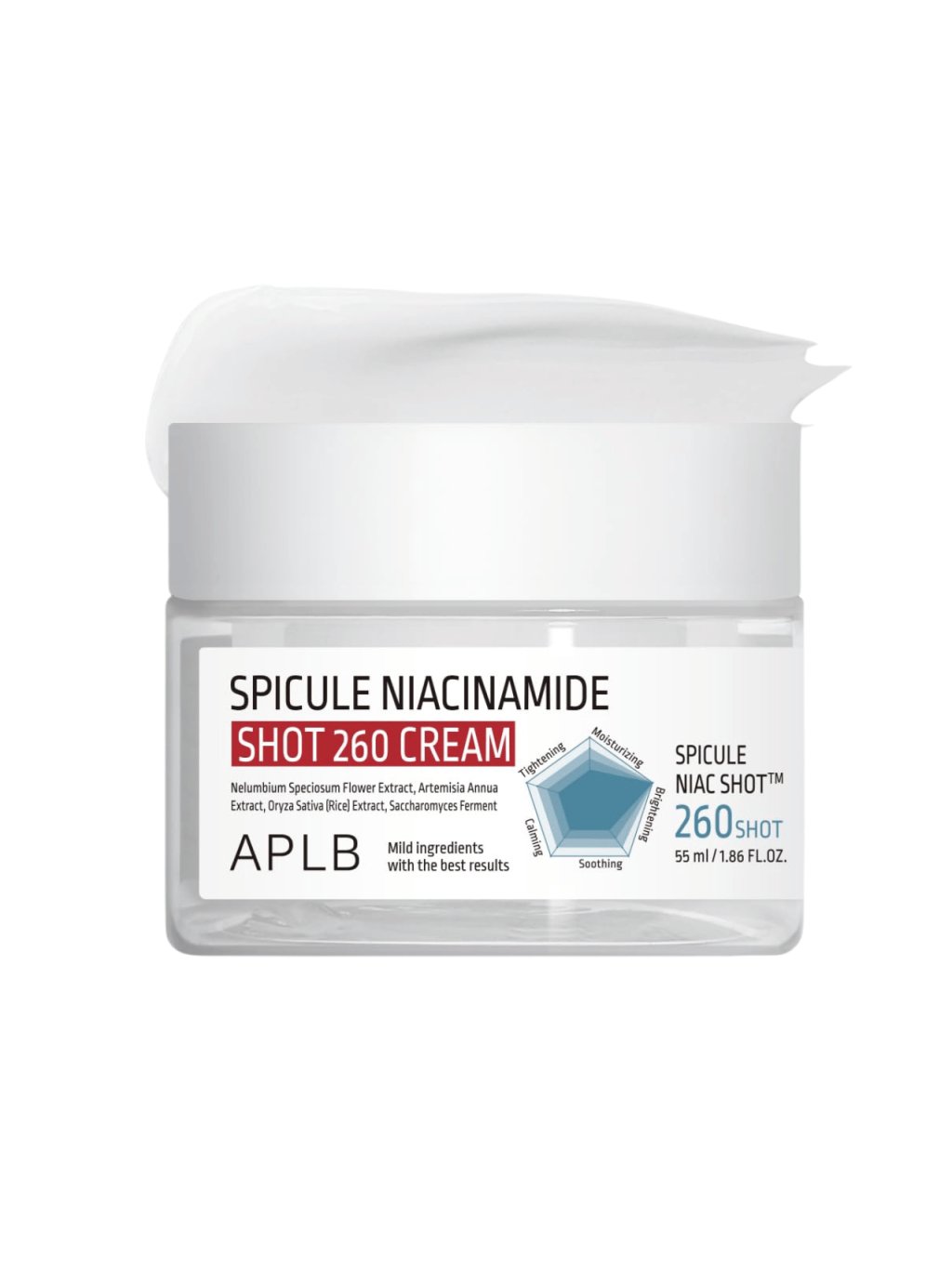 aplb spicule niacinamide shot 260 krém 55ml hlavní obrázek