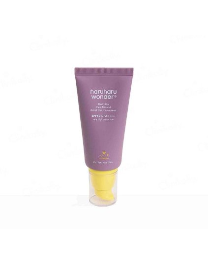2382 haruharu wonder black rice pure mineral relief daily sunscreen opalovaci krem s spf 50 z ciernej ryze 50ml