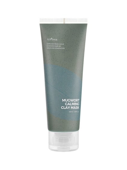 696 isntree mugwort calming clay mask ilova maska na problematicku plet 100ml