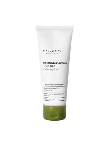 942 mary may houttuynia cordata tea tree cleansing foam cistiaca pena s houttuynia cordata a cajovnikom 150ml