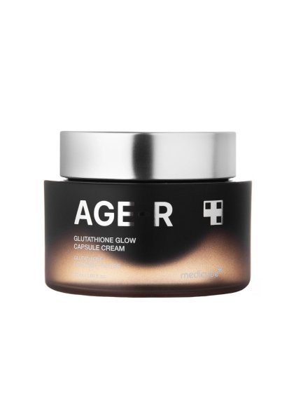 MEDICUBE - AGE-R Glutathione Glow Capsule Cream - Omlazující a rozjasňující krém v kapslích s glutathionem 50 ml