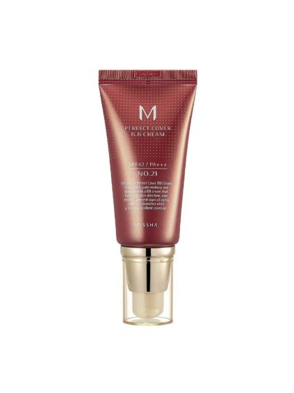 2538 missha m perfect cover b b cream spf 42 nr 21 light beige mini kryci hydratacny krem s spf42 20ml
