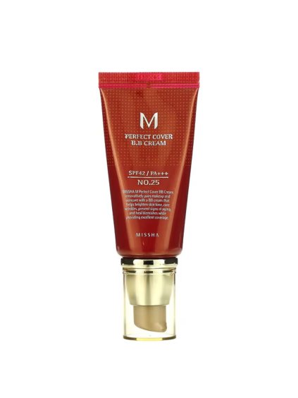 2529 missha m perfect cover b b cream spf 42 nr 25 warm beige mini kryci hydratacny krem s spf42 20ml