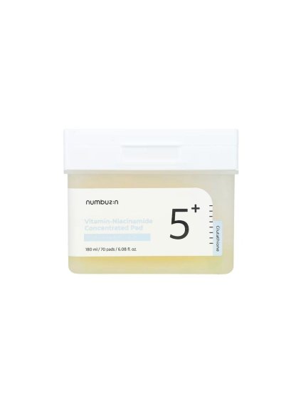 2427 numbuzin no 5 vitamin niacinamide concentrated pad 180ml rozjasnujuce vitaminove tampony s niacinamidom 70pads